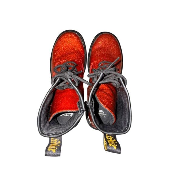 Doc Martens Red Glitter 1460 Womens 7 - Picture 5 of 8